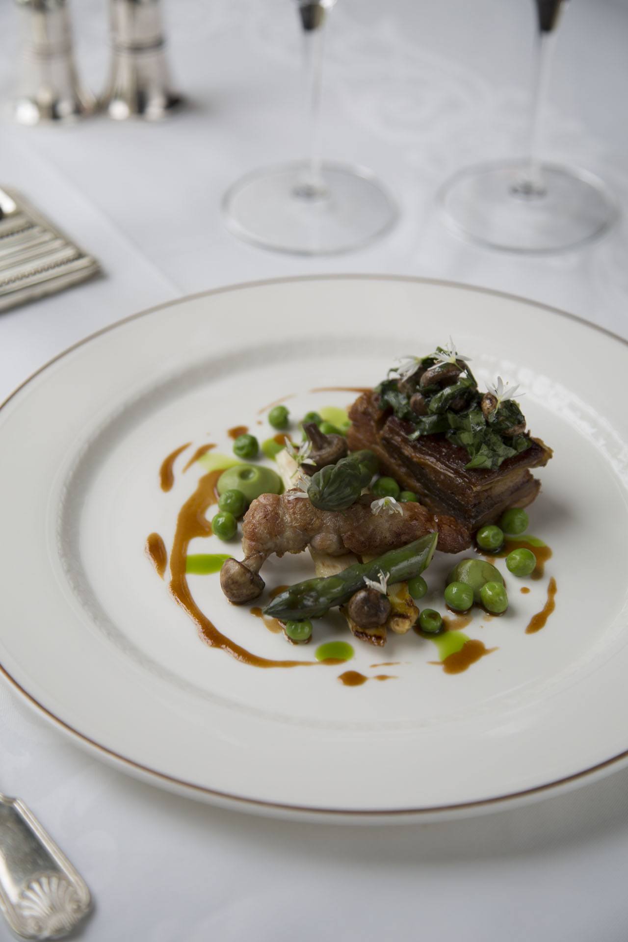 Middlethorpe food presentation